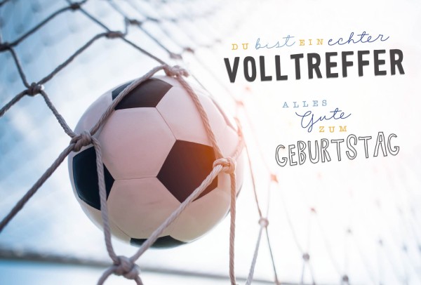 Geburtstag - Fußball