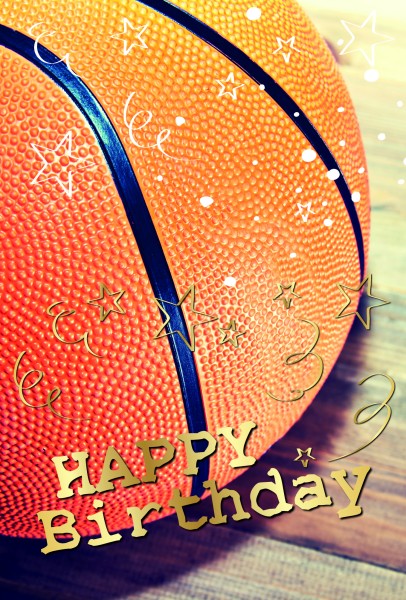 Geburtstag - Basketball