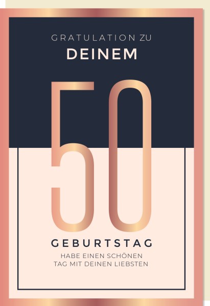 Zahlengeburtstag 50er