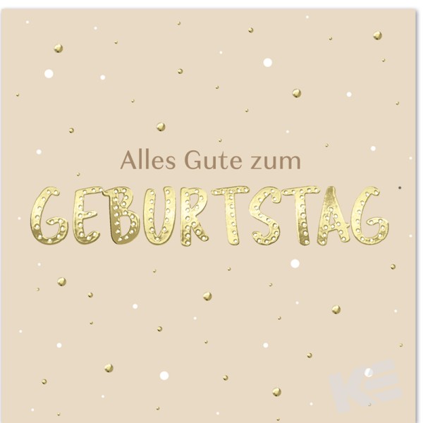 Geburtstag - Alles & Anders - quadratisch