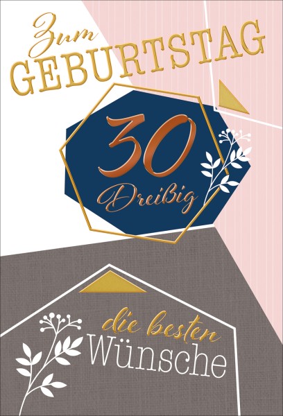 Zahlengeburtstag 30er