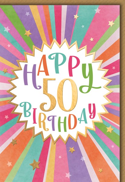 Zahlengeburtstag 50er