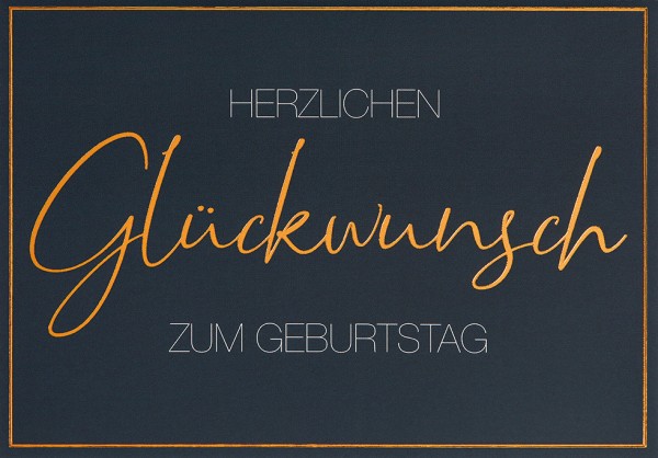 Geburtstag