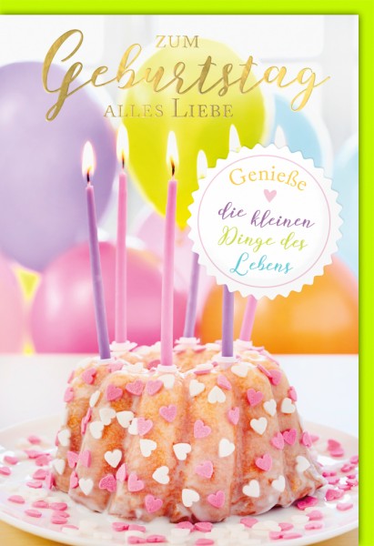 Geburtstag - Kuchen