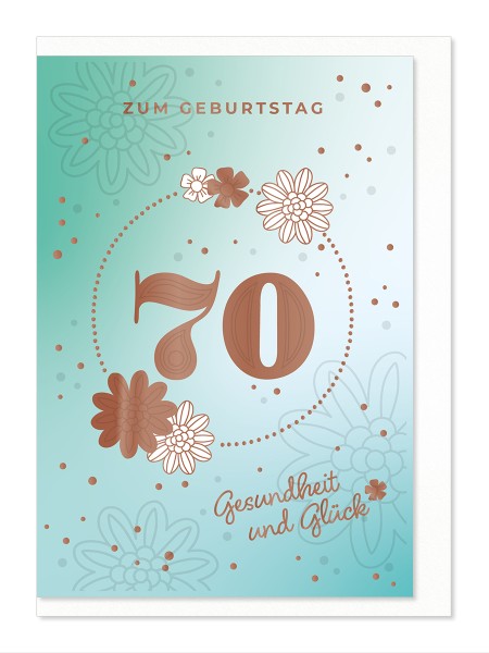 Zahlengeburtstag 70er