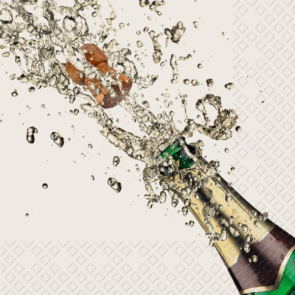 Serviette - Sekt
