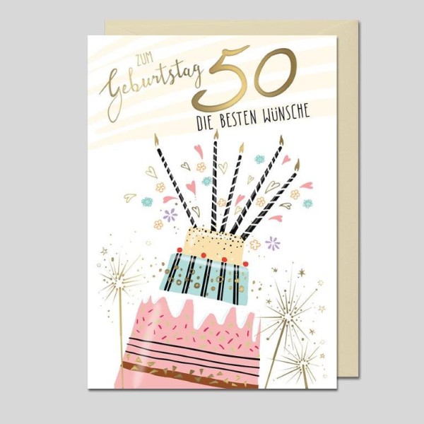 Zahlengeburtstag 50er