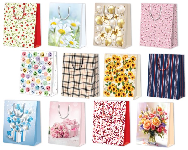 Tragtasche sortiert A4