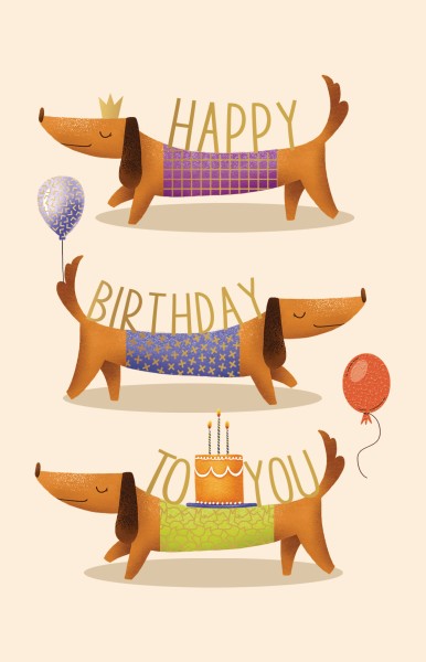 Geburtstag - Hund