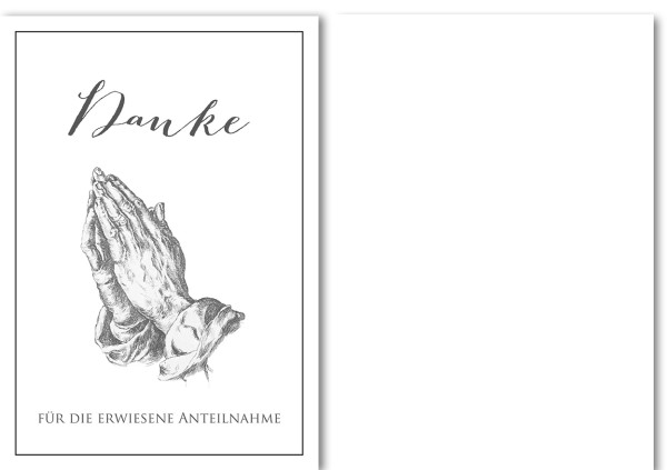 Trauer-Dank