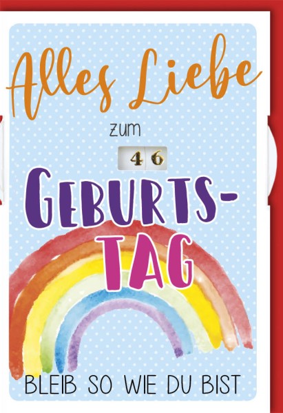 Geburtstag - Einsteller