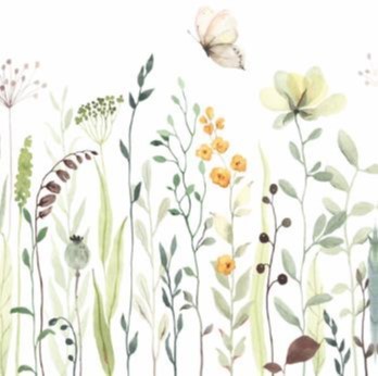 Serviette - Blume