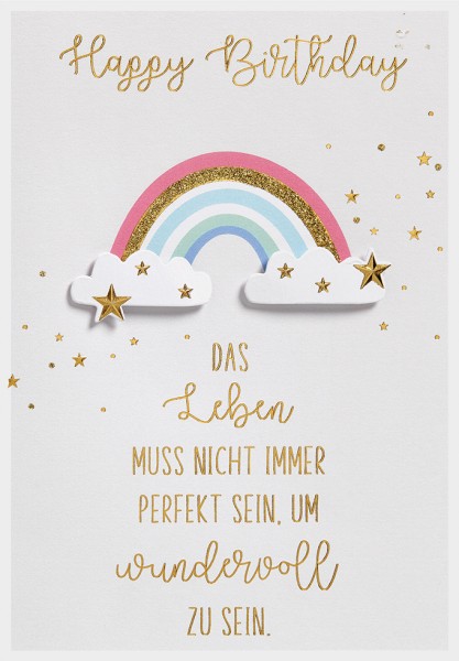 Geburtstag - Spruch