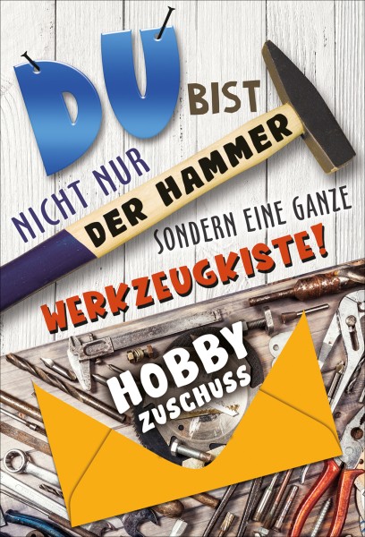 Geburtstag - Handwerker Geldgeschenk