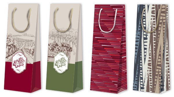 Tragtasche sortiert Flasche