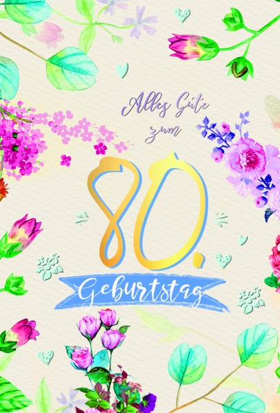 Zahlengeburtstag 80er