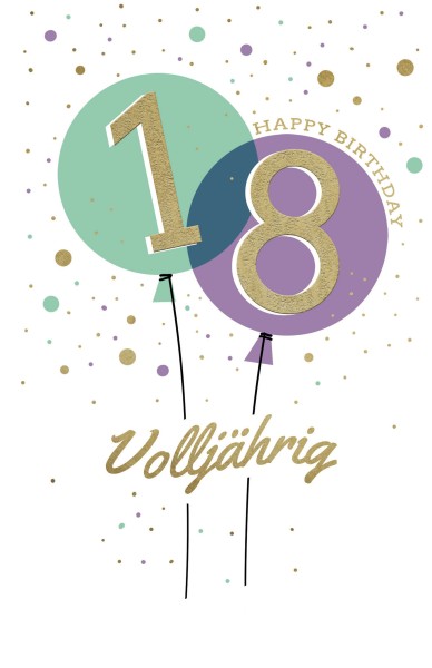 Zahlengeburtstag 18er