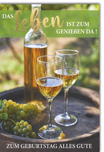 Geburtstag - Wein