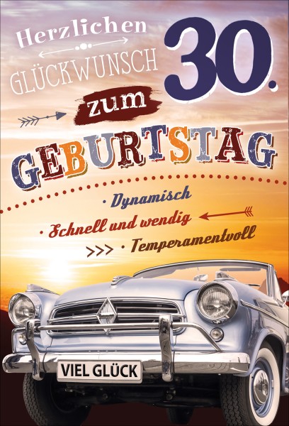 Zahlengeburtstag 30er