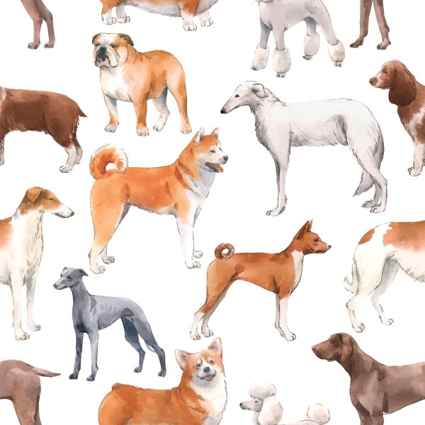 Serviette - Hund