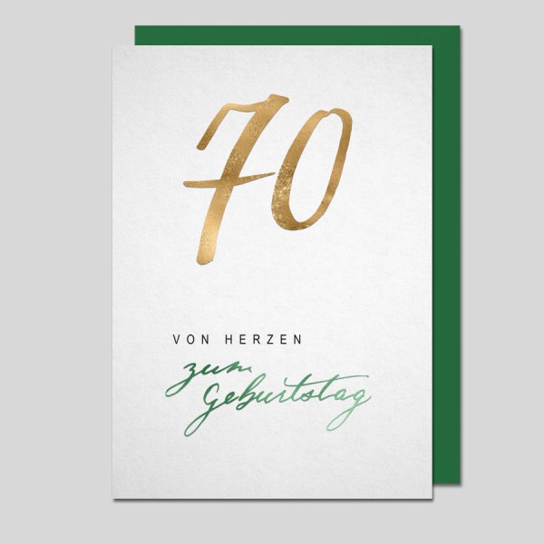 Zahlengeburtstag 70er
