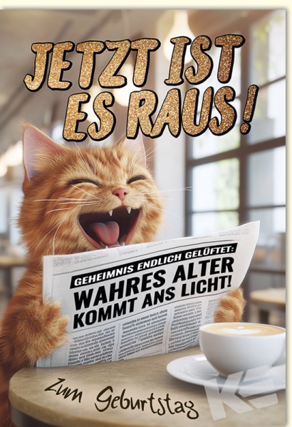 Geburtstag - Lustig - Bitte Lächeln