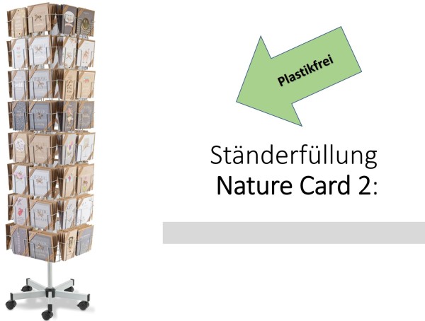 Ständerkonzept - Natur - Plastikfrei - Nature Card 2