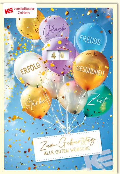 Geburtstag - Einsteller