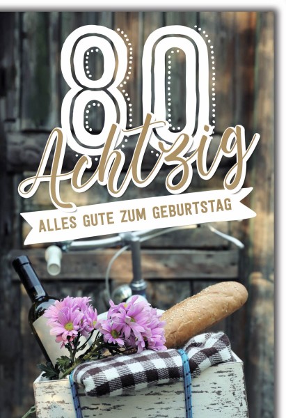 Zahlengeburtstag 80er