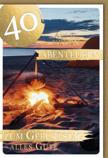 Zahlengeburtstag 40er