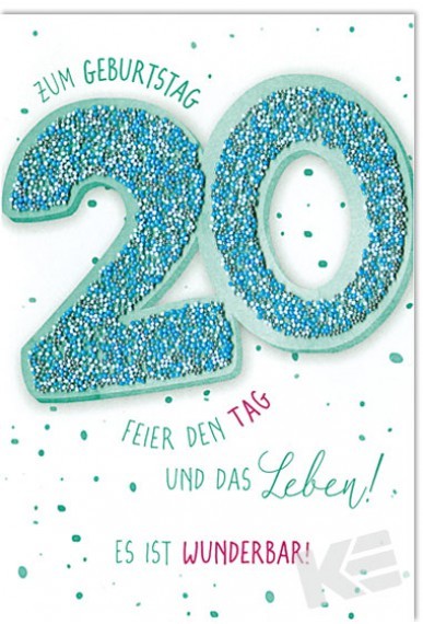 Zahlengeburtstag 20er