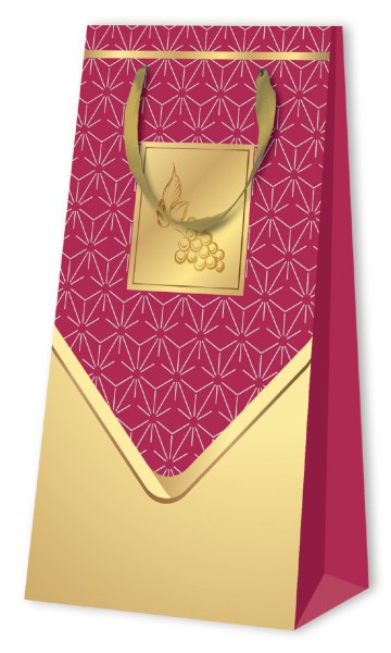 Tragtasche Doppel-Flasche