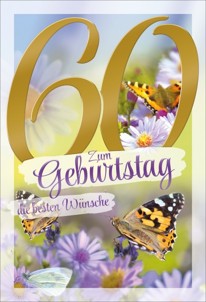 Zahlengeburtstag 60er