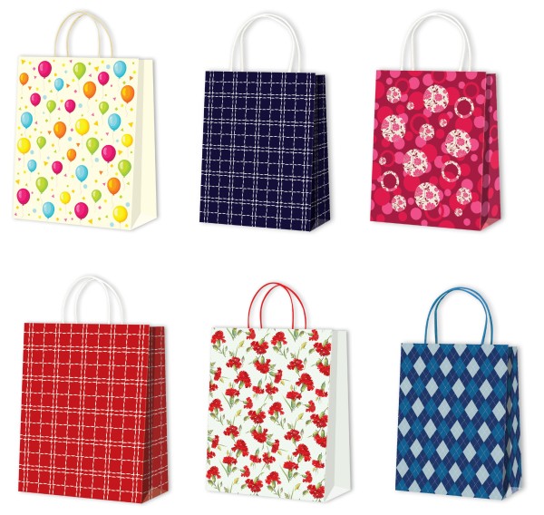Tragtasche sortiert A5