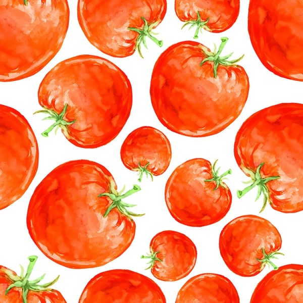 Serviette - Tomaten