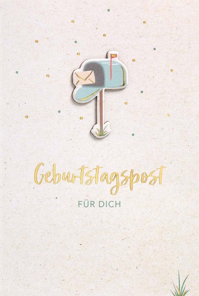 Geburtstag - Feelings Nature - Plastikfrei