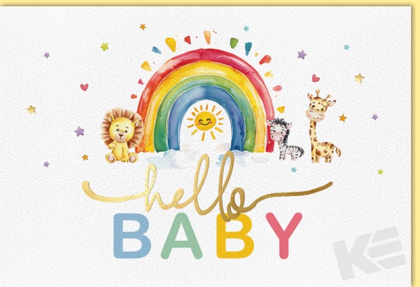 Baby - Beautiflul Green quer - Plastikfrei