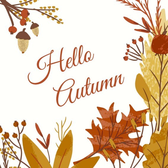 Serviette - Herbst