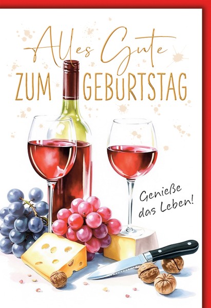 Geburtstag - Wein